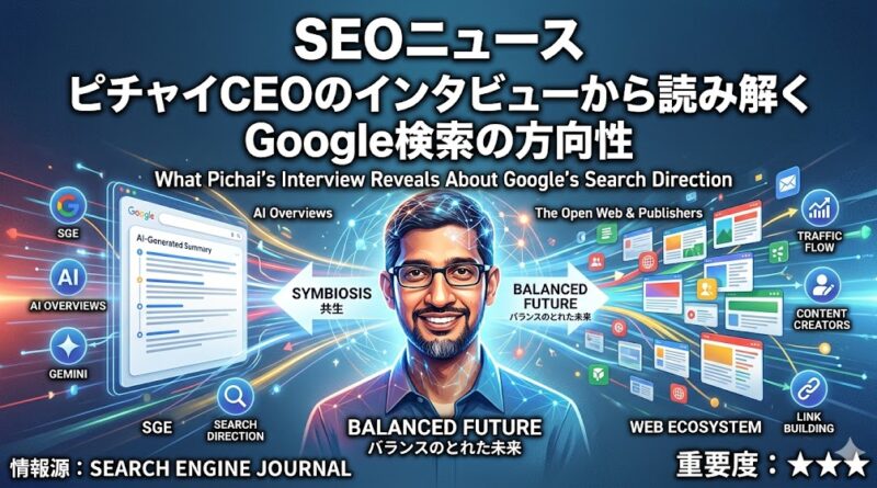 ピチャイCEOのインタビューから読み解くGoogle検索の方向性